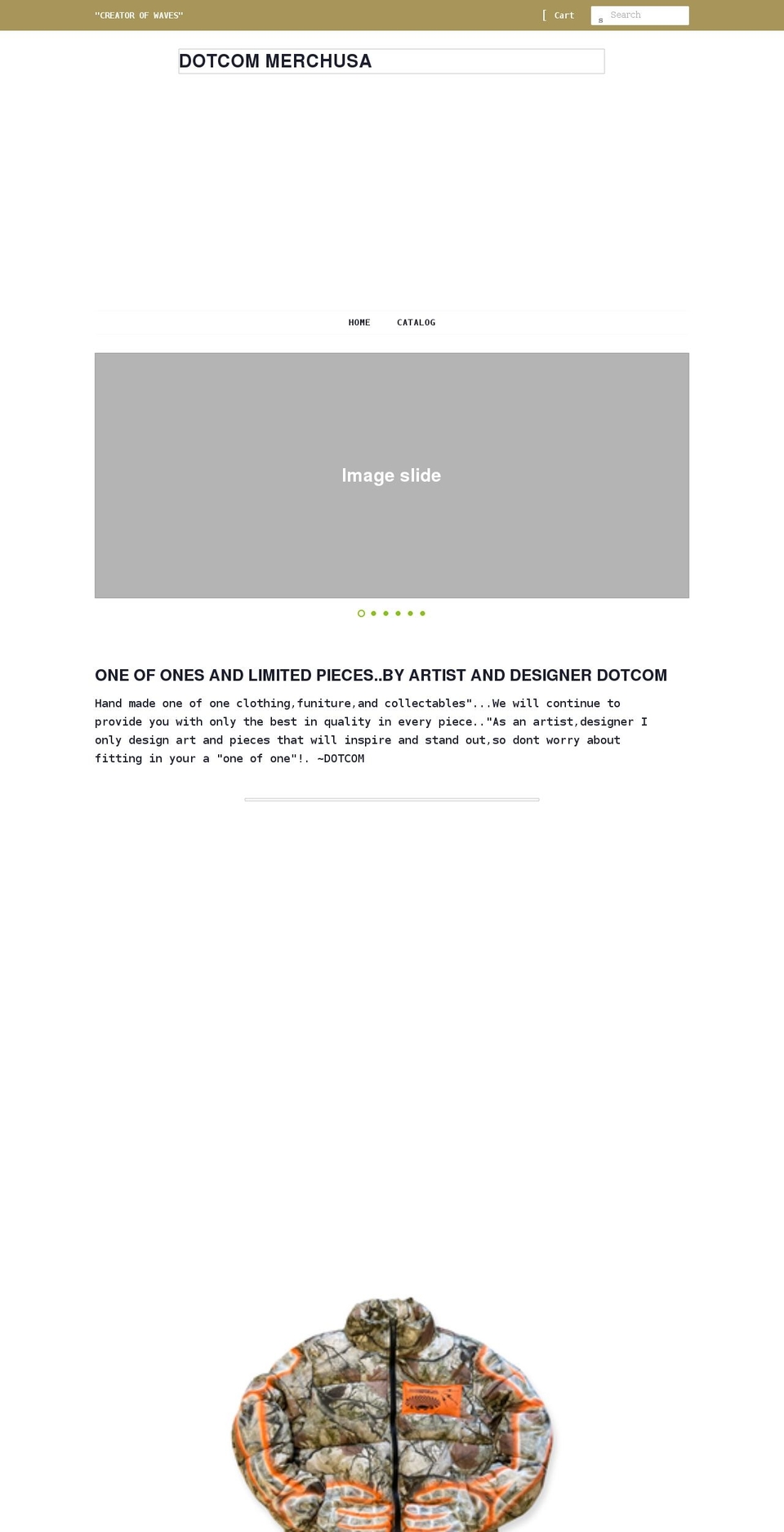 dotcommerch.com shopify website screenshot
