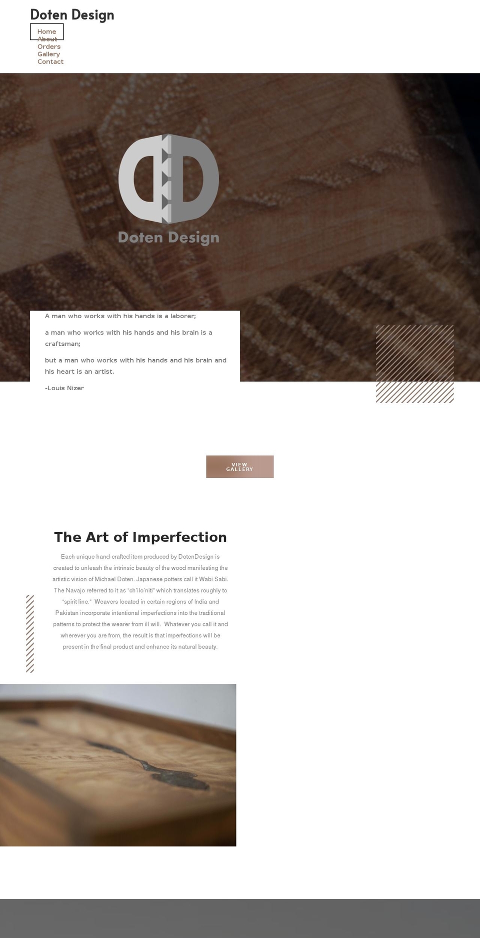 dotendesign.com — Shopify storefront screenshot
