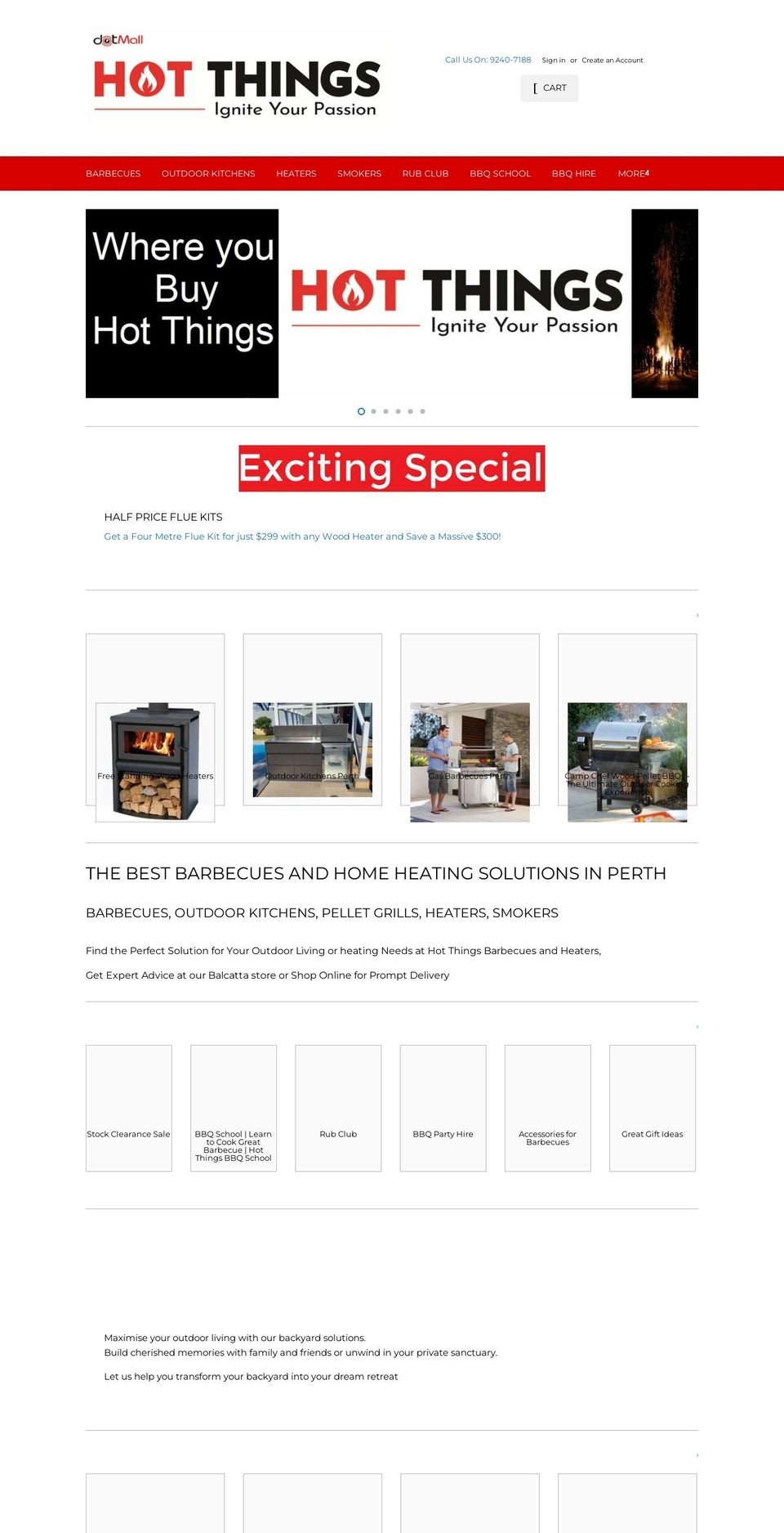 dotmall.com.au shopify website screenshot