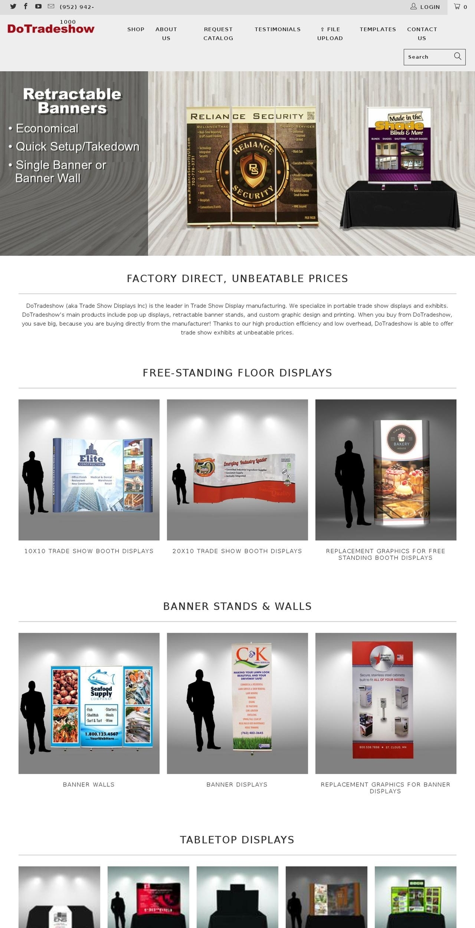 Turbo 3.0.4 Shopify theme site example dotradeshow.com