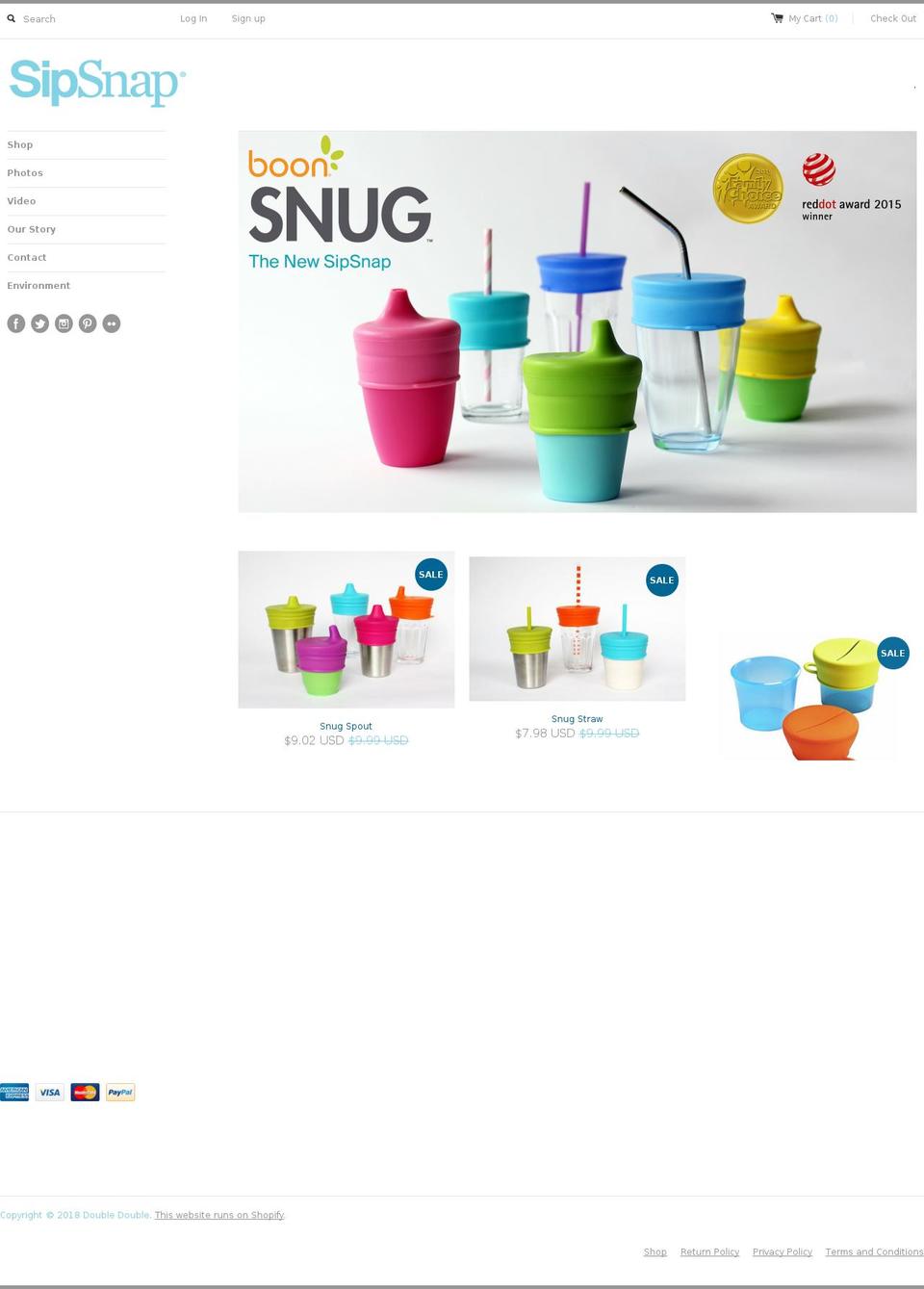 double-double.myshopify.com shopify website screenshot