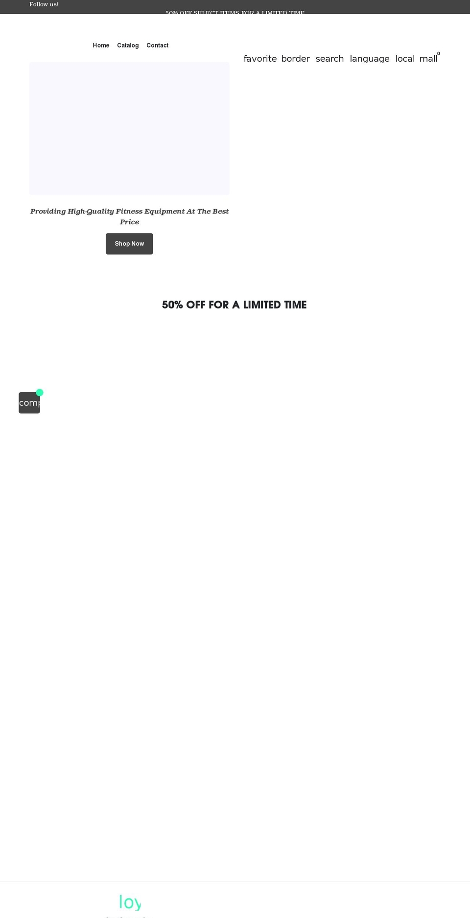 doubleafitness.ca shopify website screenshot