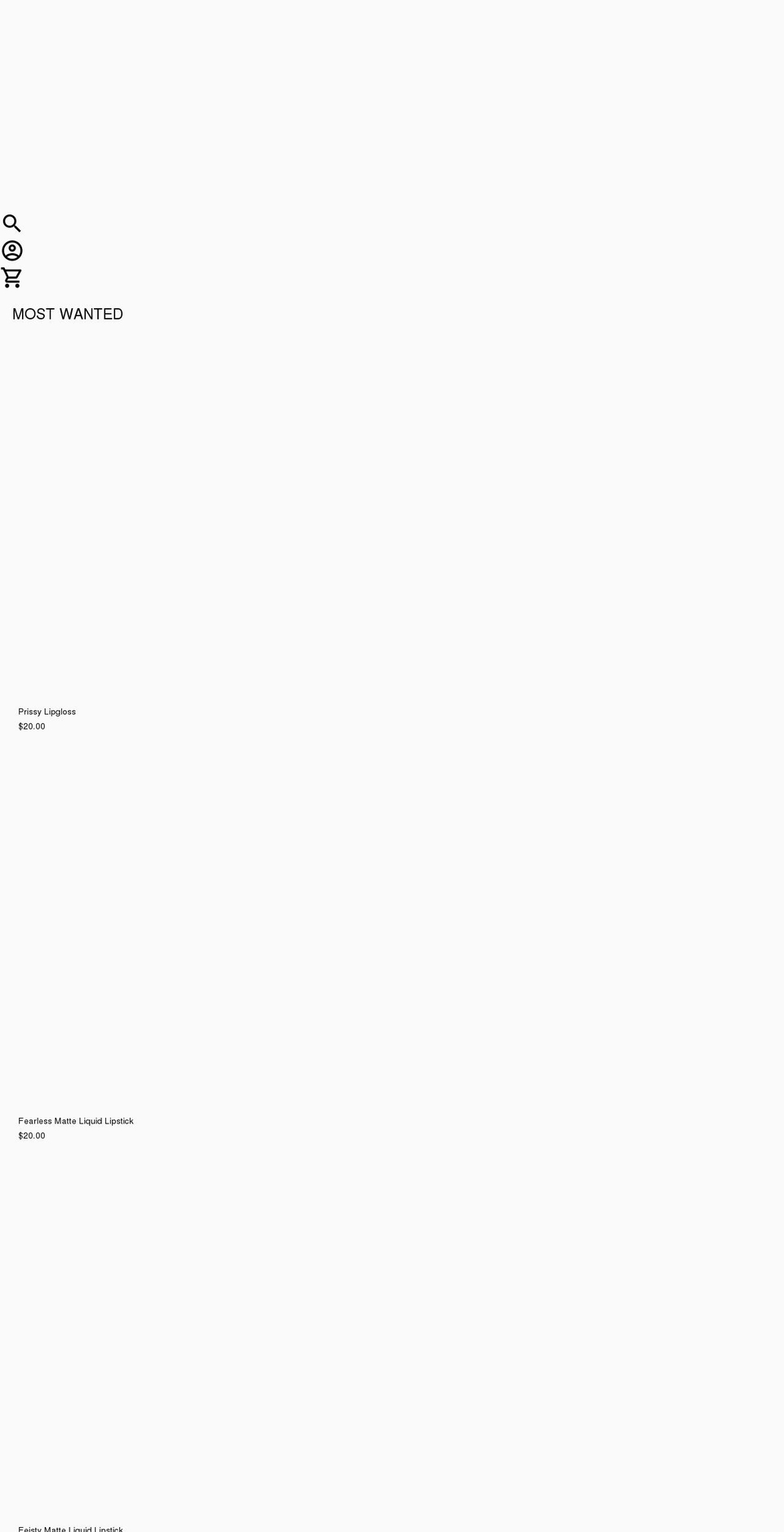 doubleamakeup.com shopify website screenshot