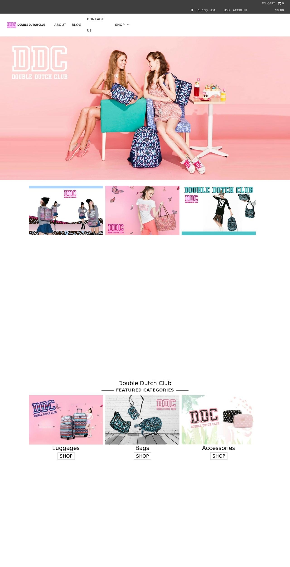doubledutchclub.com shopify website screenshot