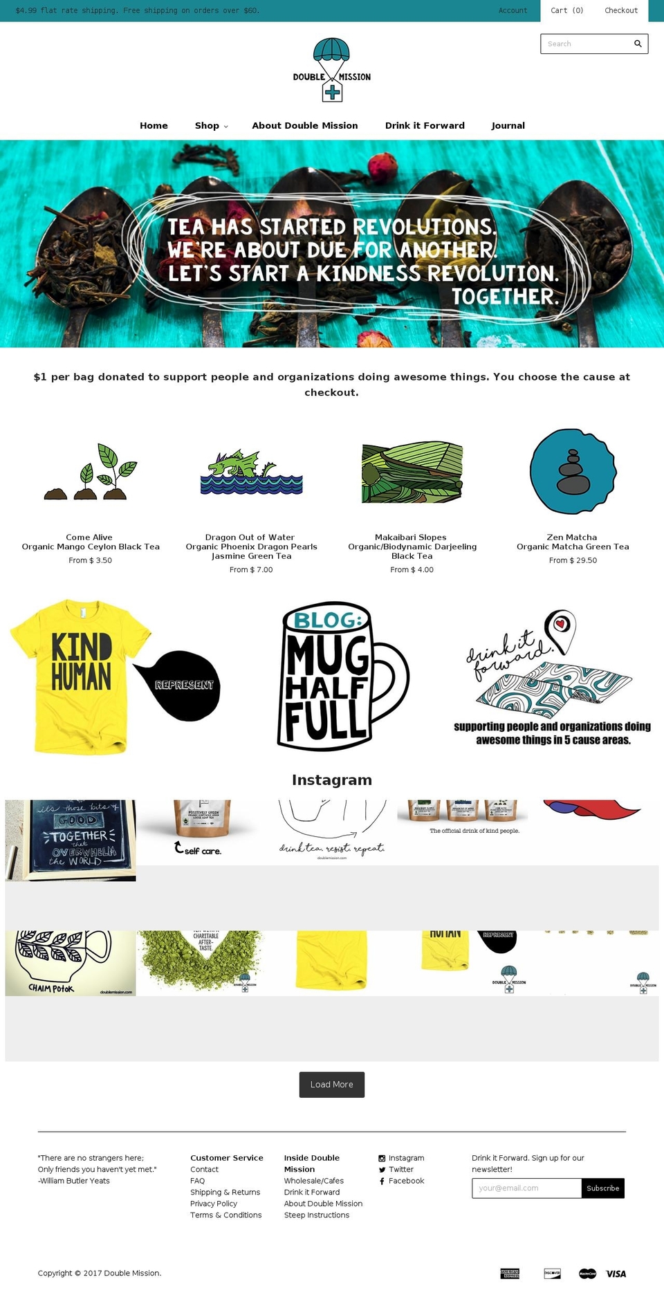 doublemission.com shopify website screenshot