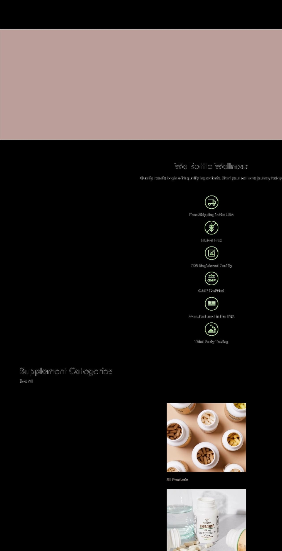 doublewoodssupplements.com — Shopify storefront screenshot
