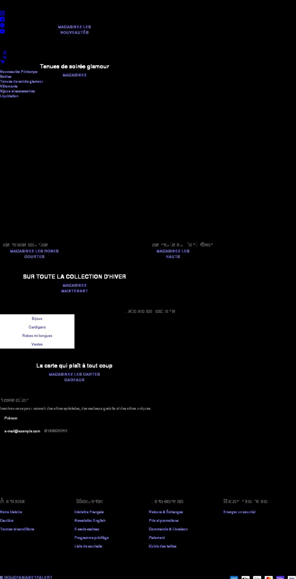 dougfabianetfalert.com shopify website screenshot