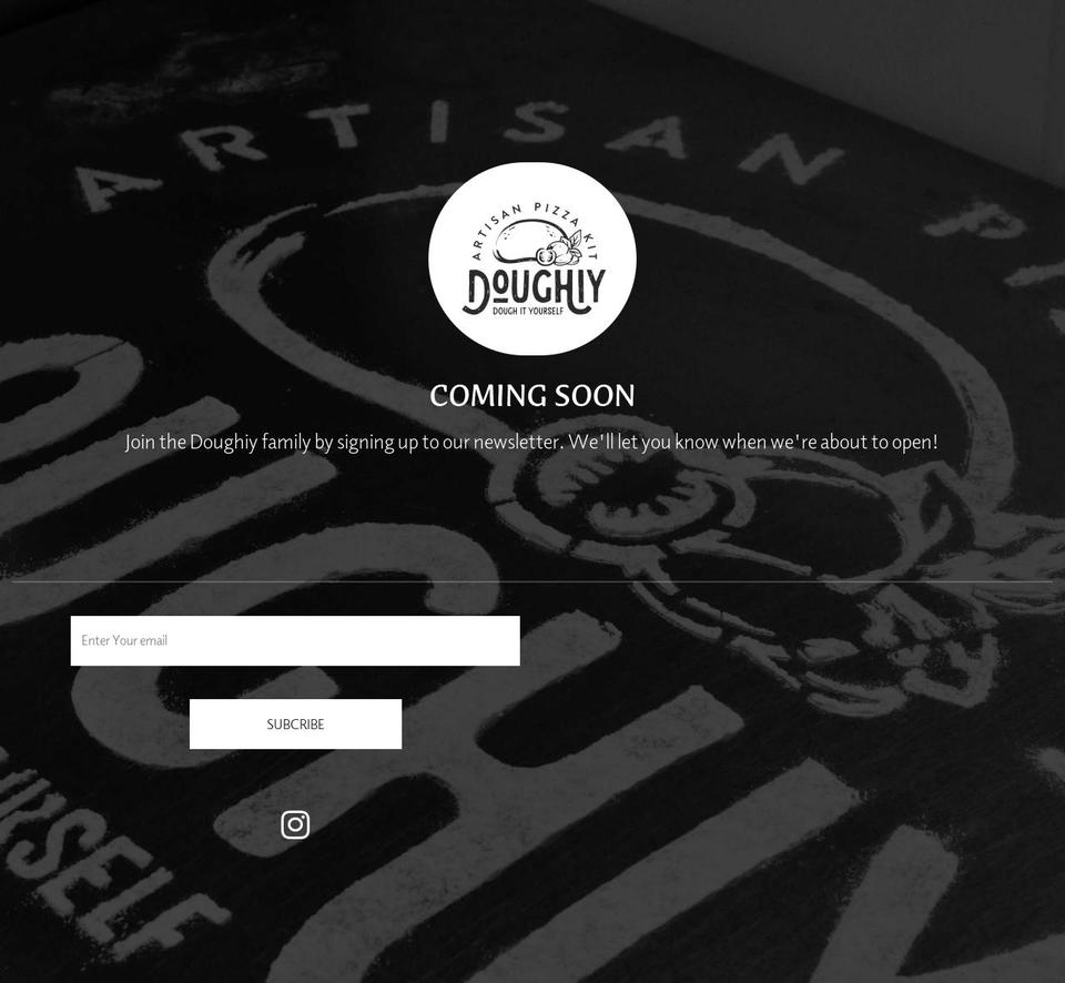 doughiy.com shopify website screenshot