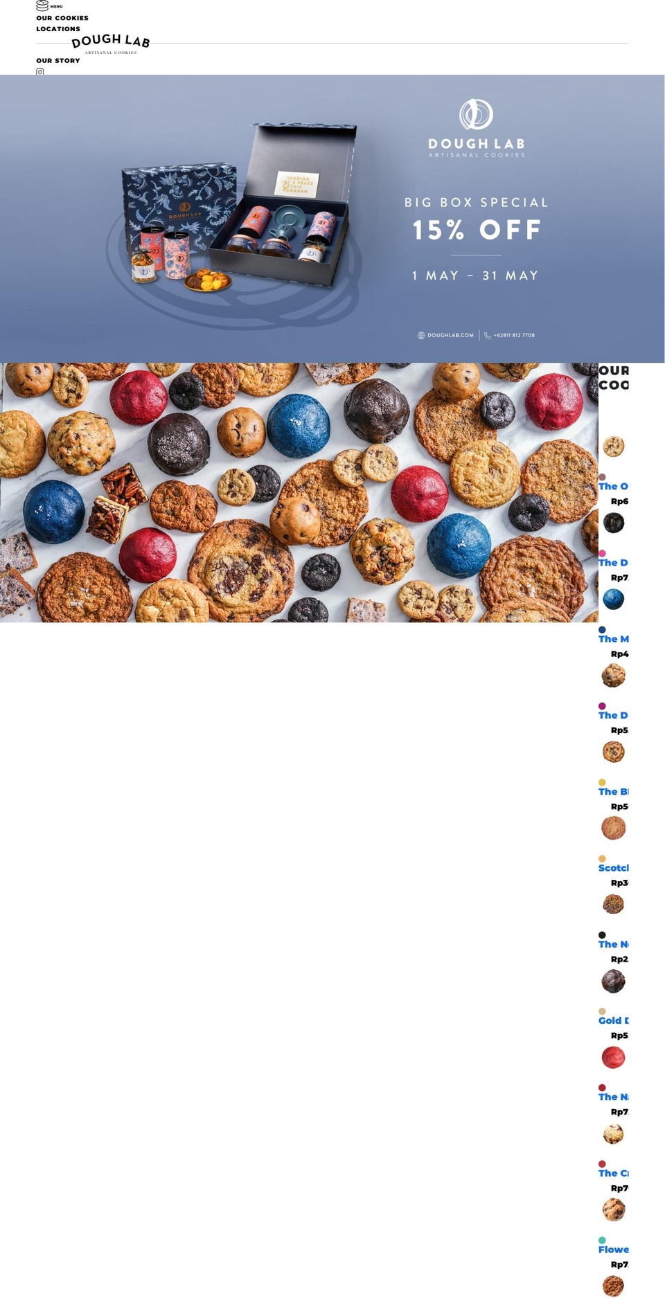 doughlab.com shopify website screenshot