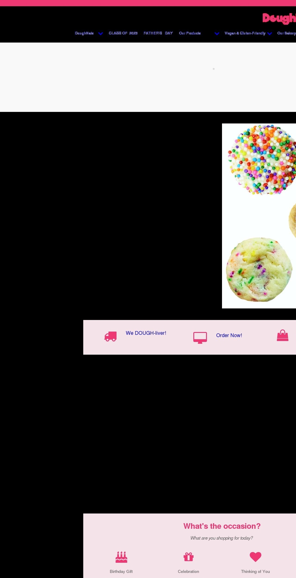 April Shopify theme site example doughnats.com