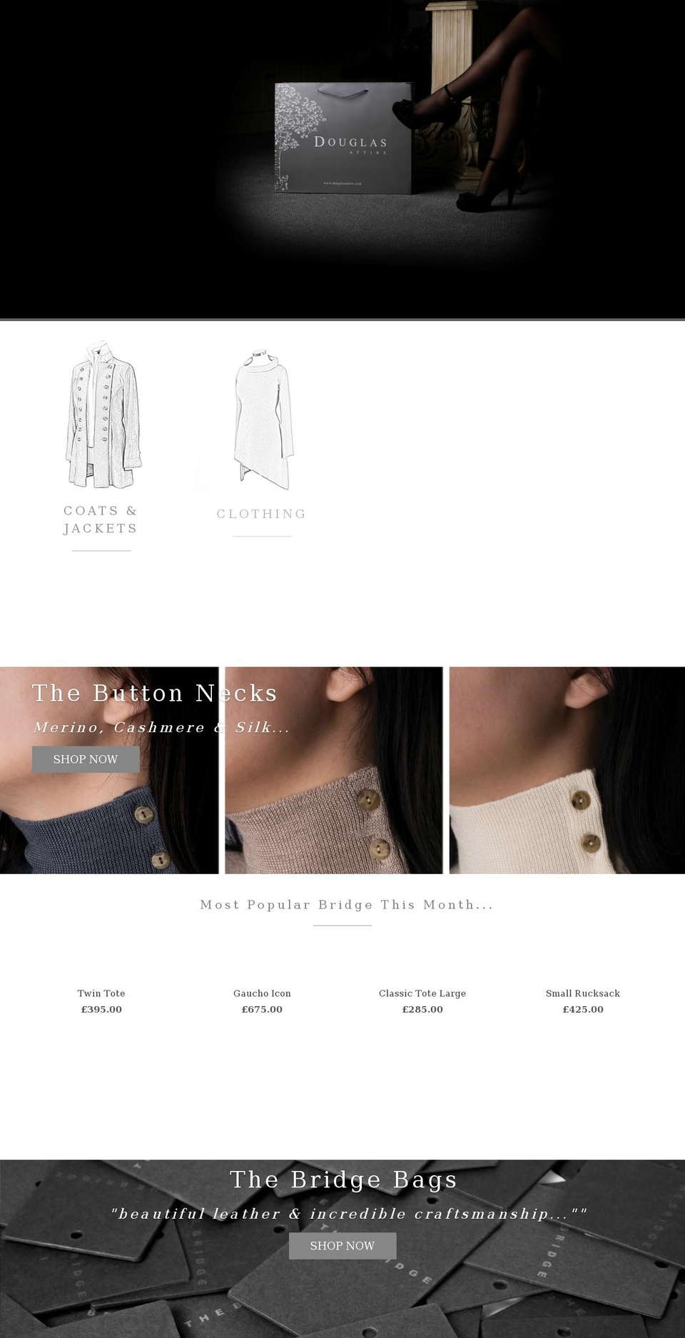 douglasattire.com shopify website screenshot