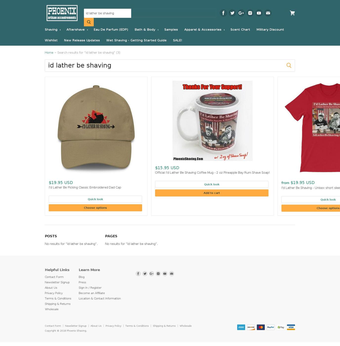 douglaschippendale.com — Shopify storefront screenshot