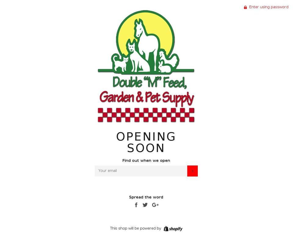 doulemfeedshop.com — Shopify storefront screenshot