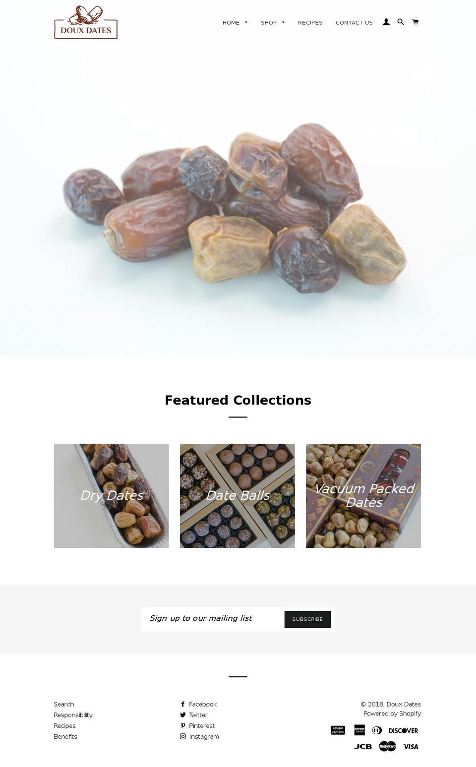 douxdates.com — Shopify storefront screenshot