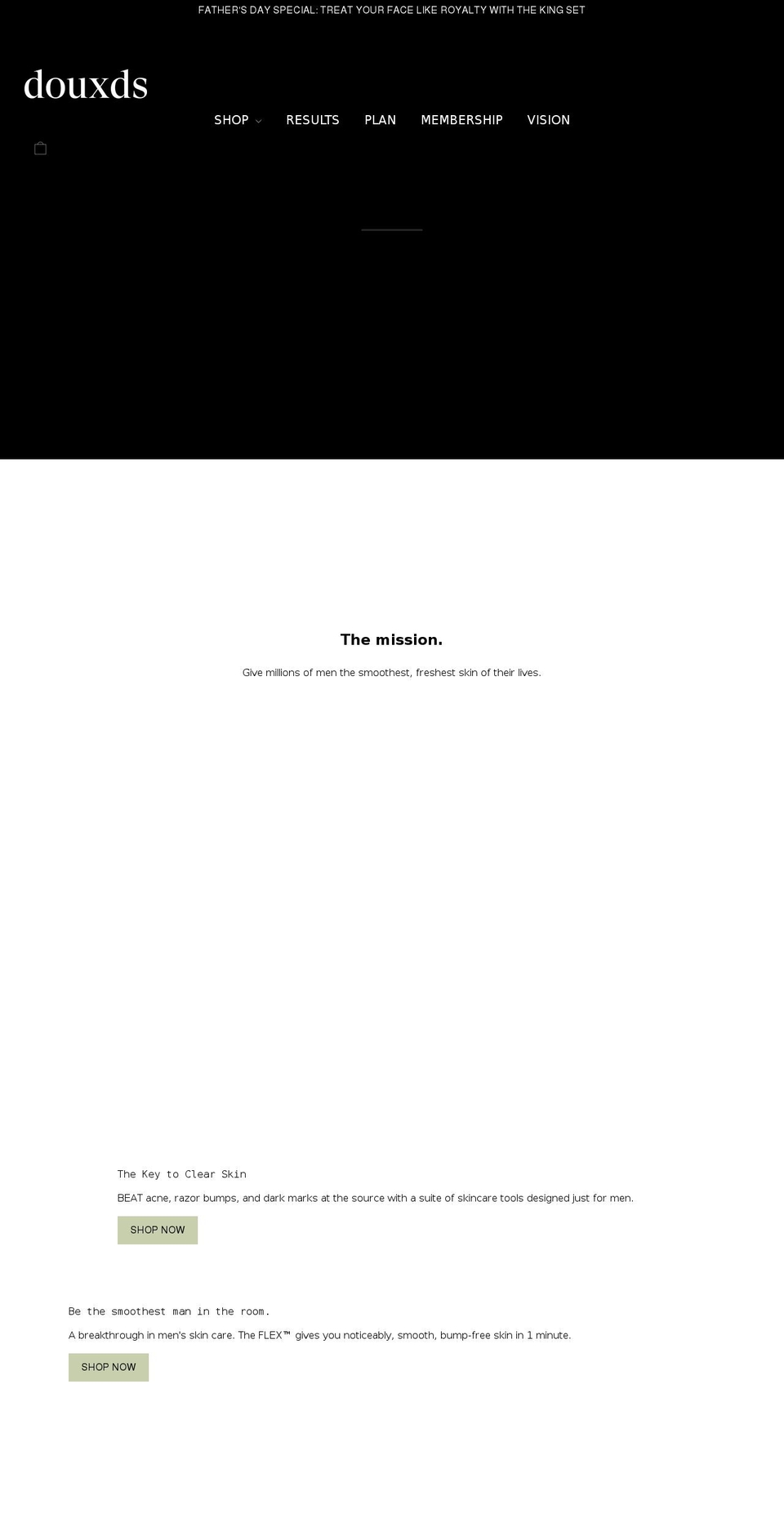 douxds.com shopify website screenshot