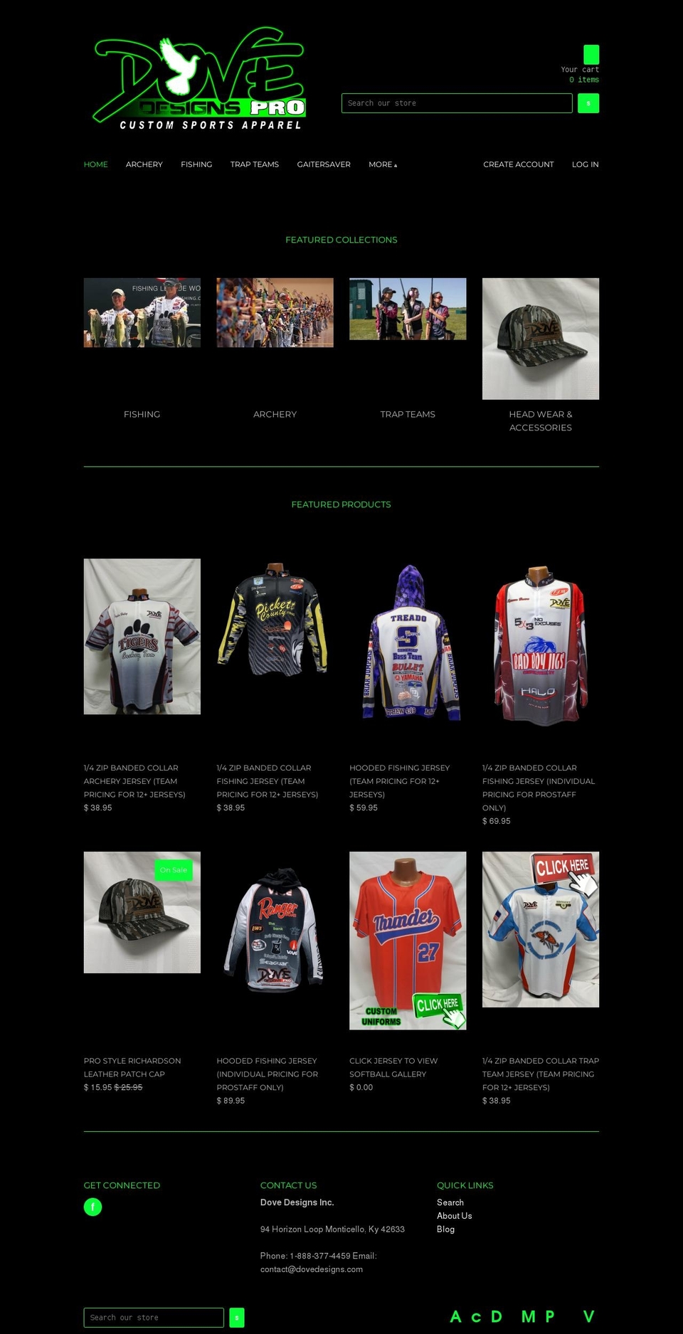 dovedesignspro.com — Shopify storefront screenshot