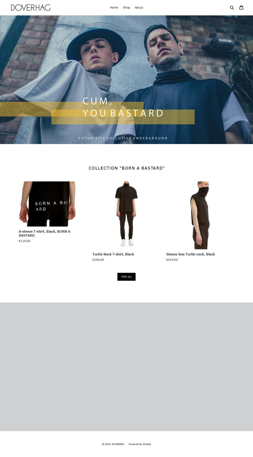 doverhag.com — Shopify storefront screenshot