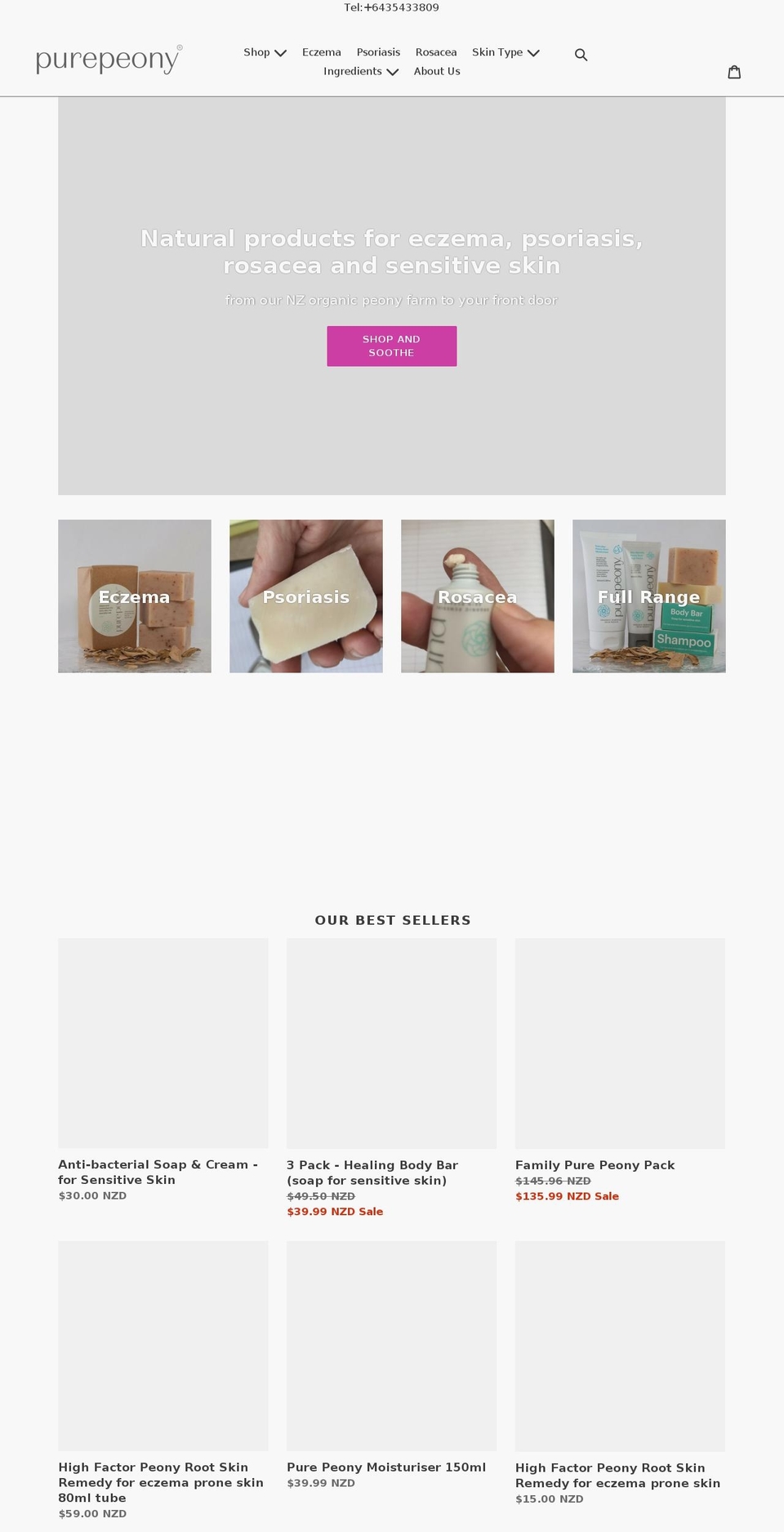 doveriver.co.nz shopify website screenshot