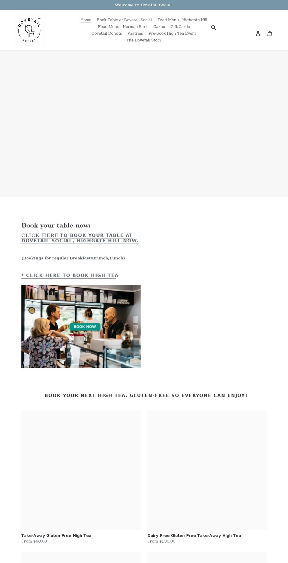dovetailsocial.com.au shopify website screenshot