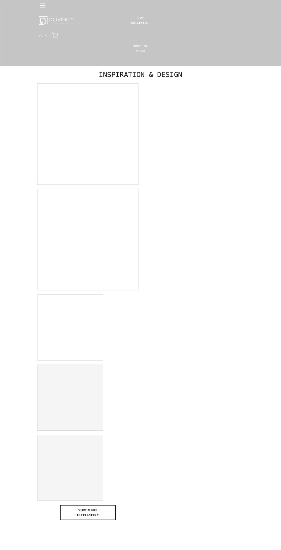 dovincy.com shopify website screenshot