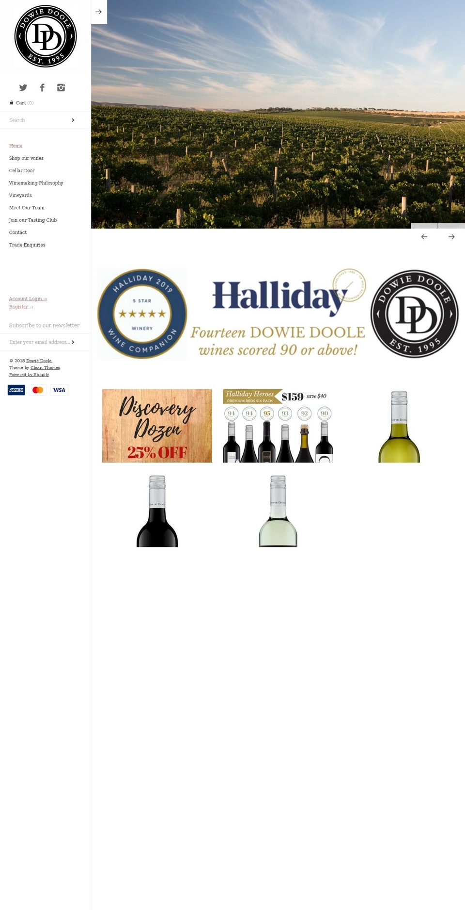dowiedoole.com.au shopify website screenshot
