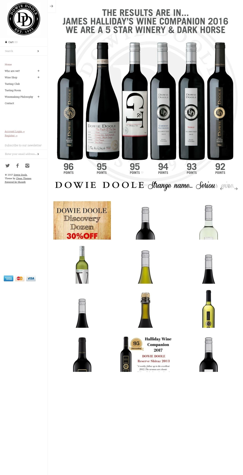 dowiedoole.com shopify website screenshot