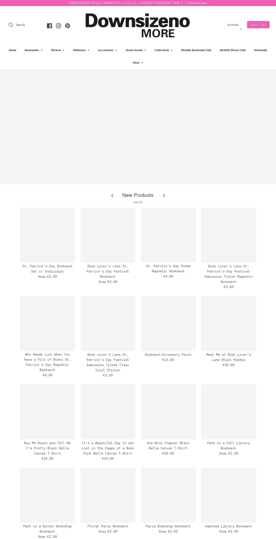 downsizenomore.com shopify website screenshot