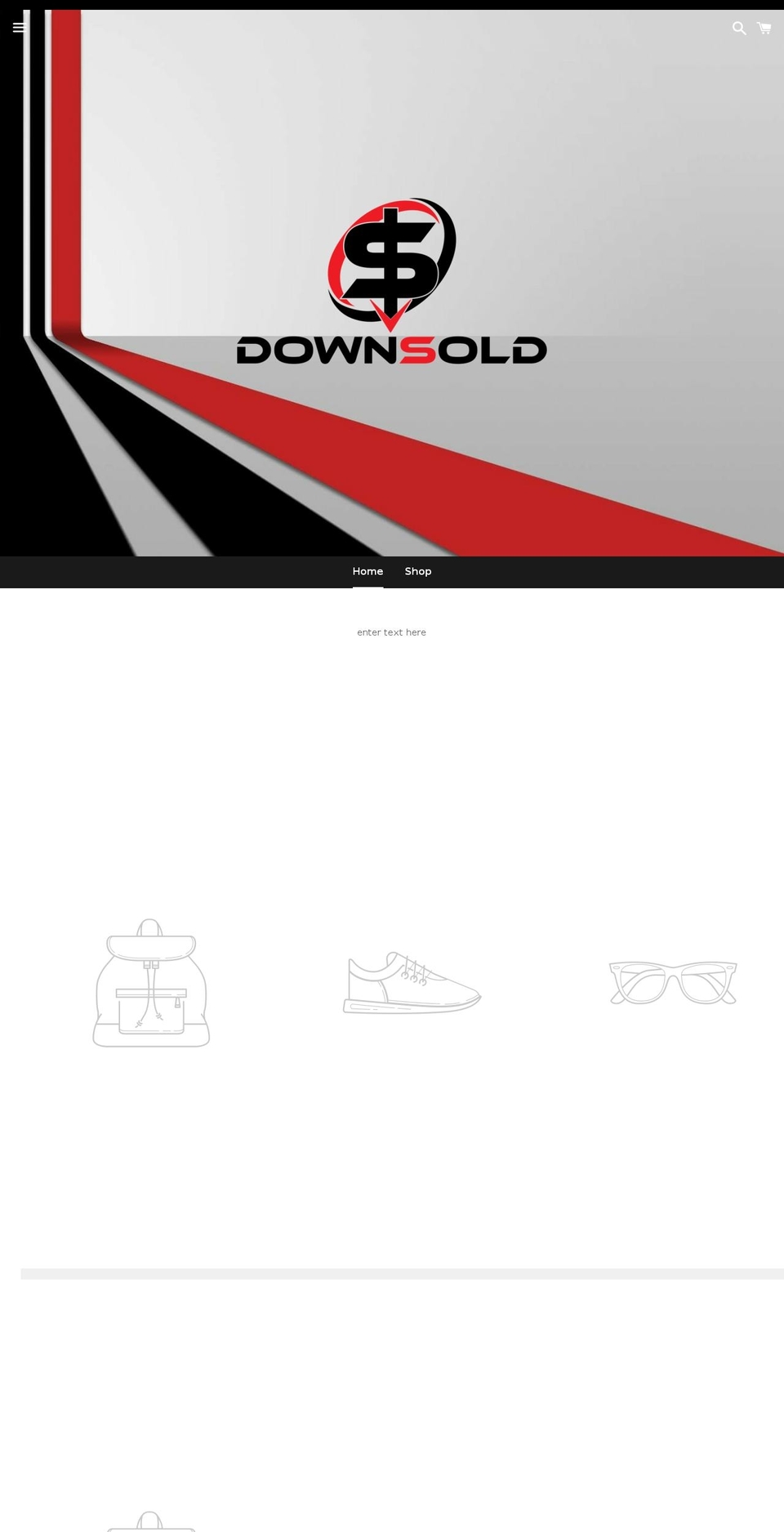 downsold.com — Shopify storefront screenshot