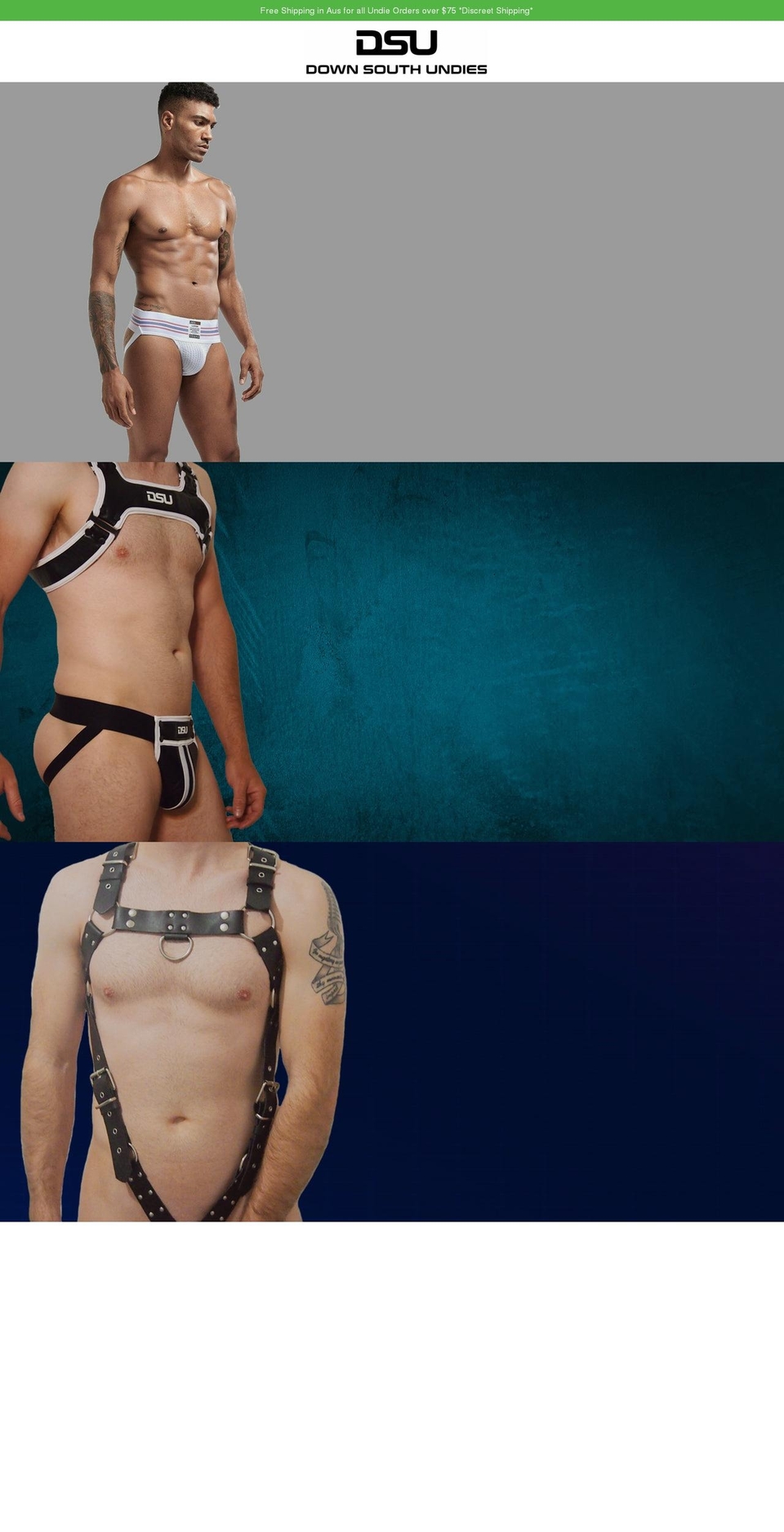downsouthundies.com.au shopify website screenshot