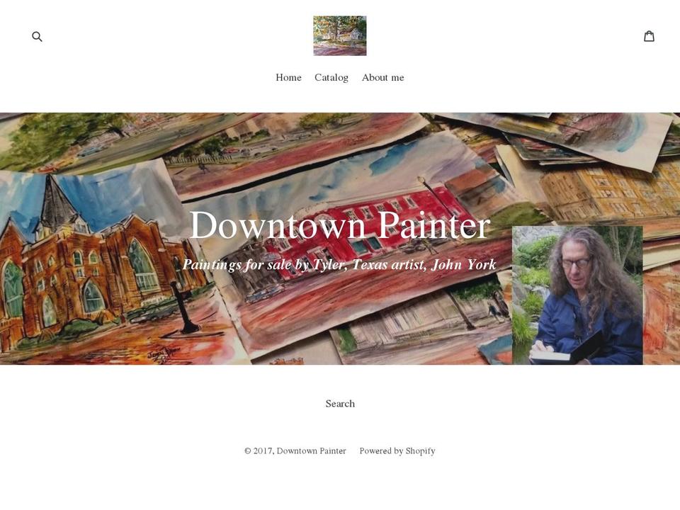 downtownpainter.com shopify website screenshot