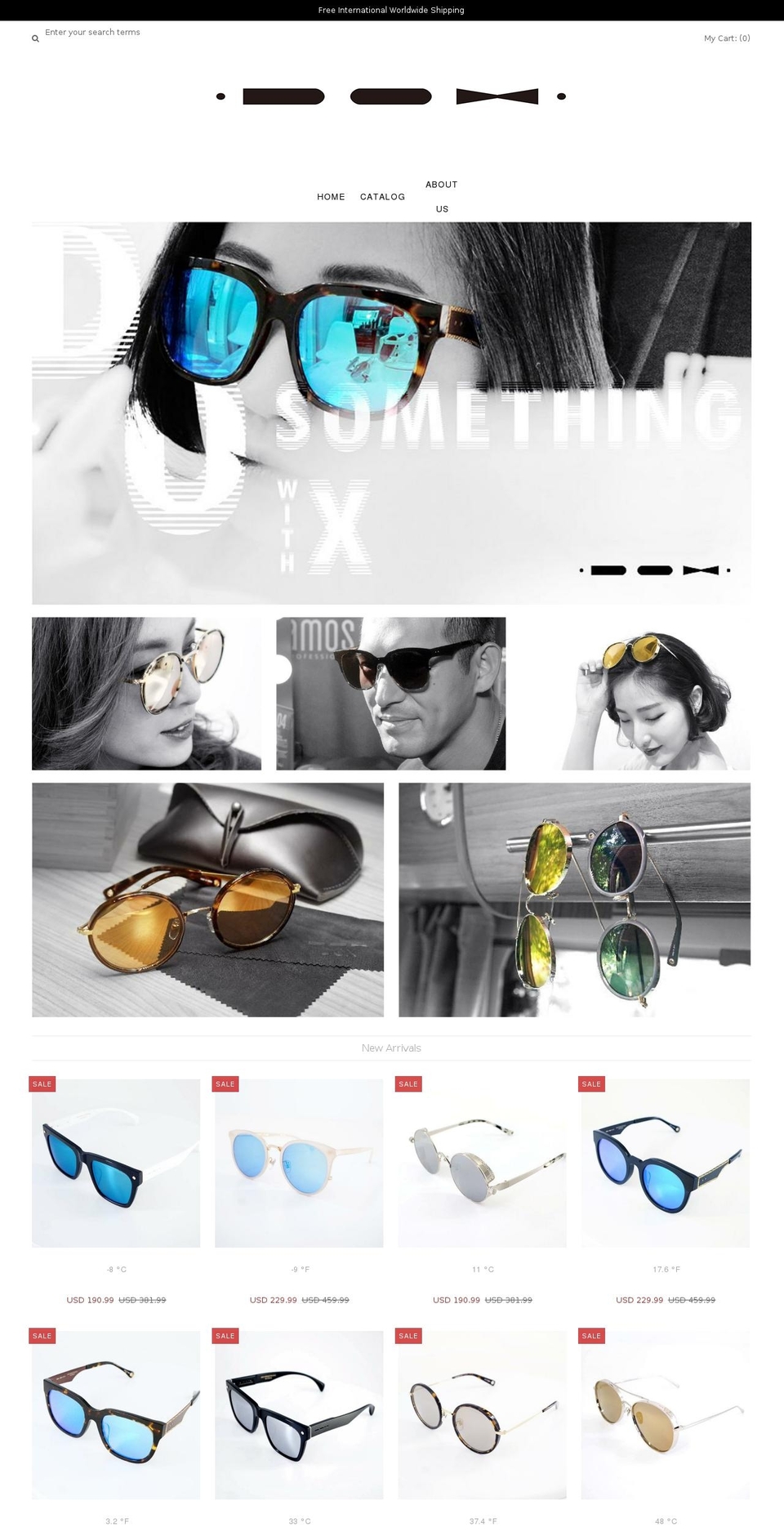 doxeyewear.com shopify website screenshot