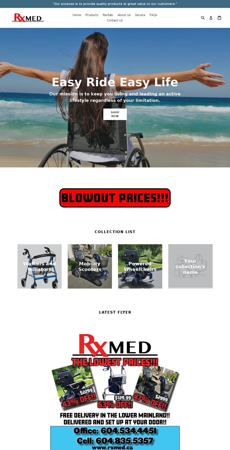 doylemobility.com — Shopify storefront screenshot