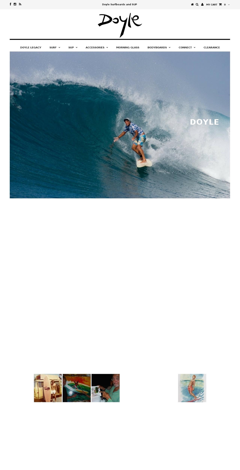 doylesup.com shopify website screenshot