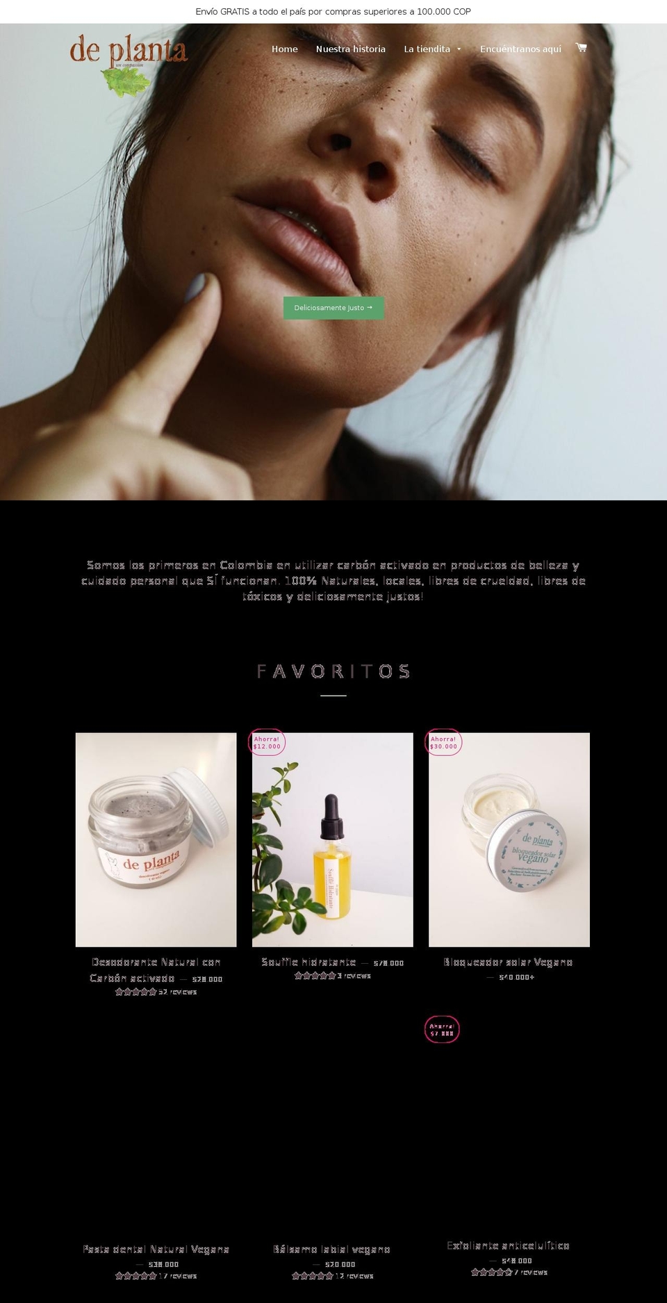 dplanta.com — Shopify storefront screenshot