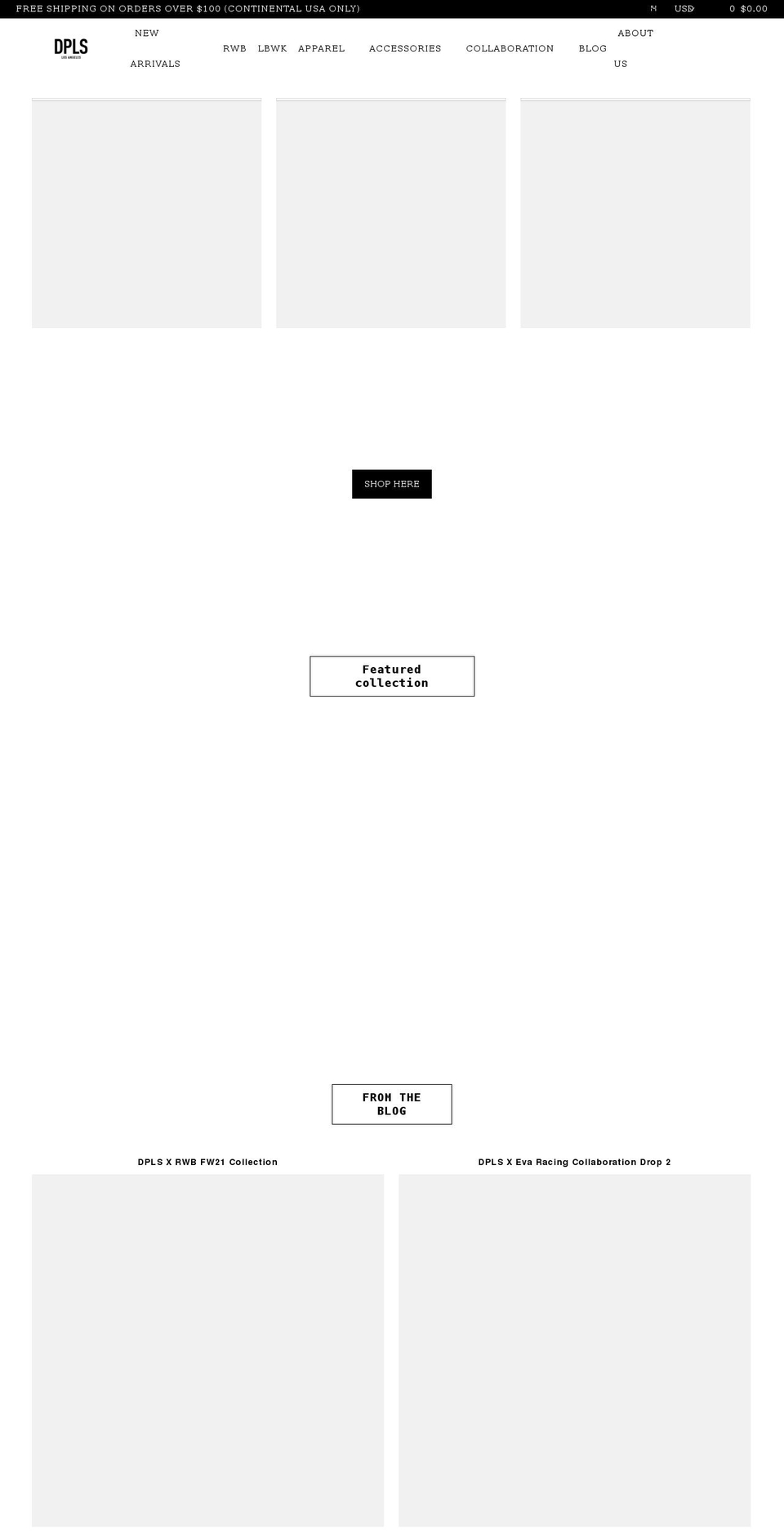 Copy of Lucent Innovation 1.0 Shopify theme site example dplsla.com