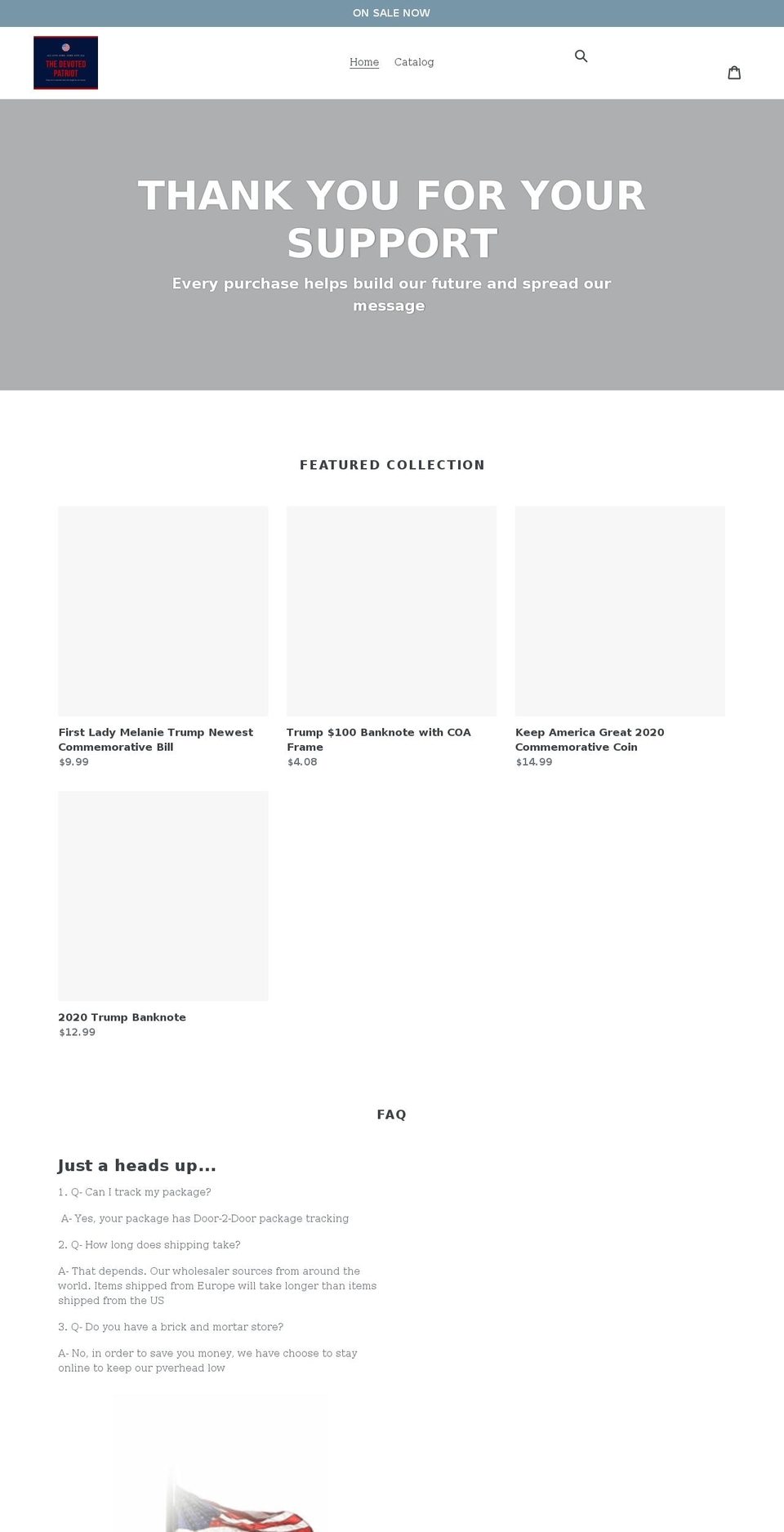 dpstore.org shopify website screenshot