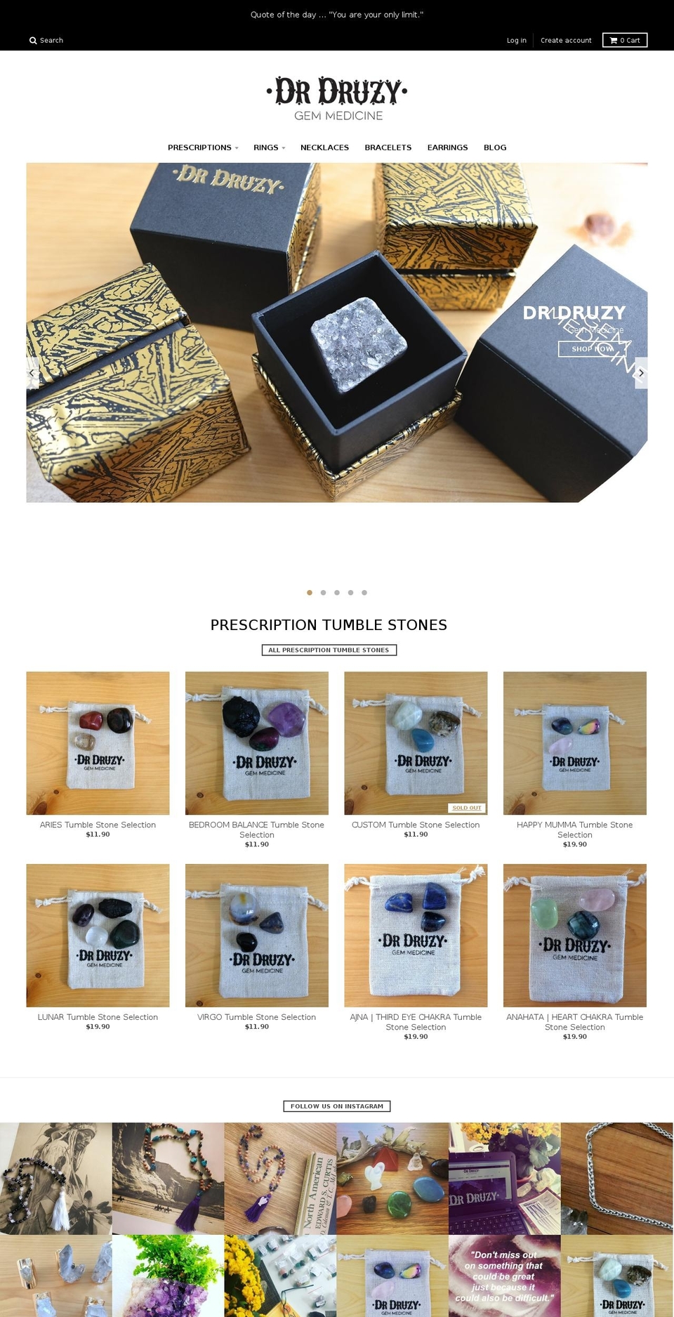 dr-drusy.com shopify website screenshot