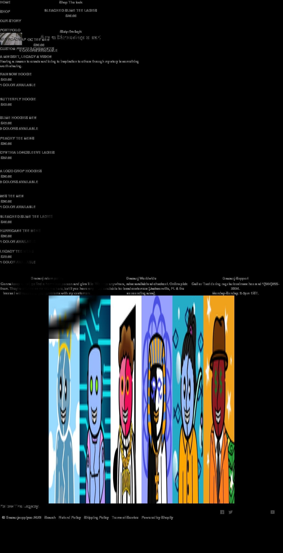 dracarrjsupplyco.com shopify website screenshot