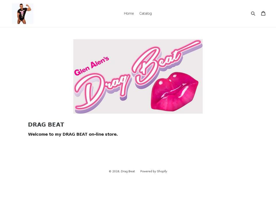 dragbeat.com shopify website screenshot