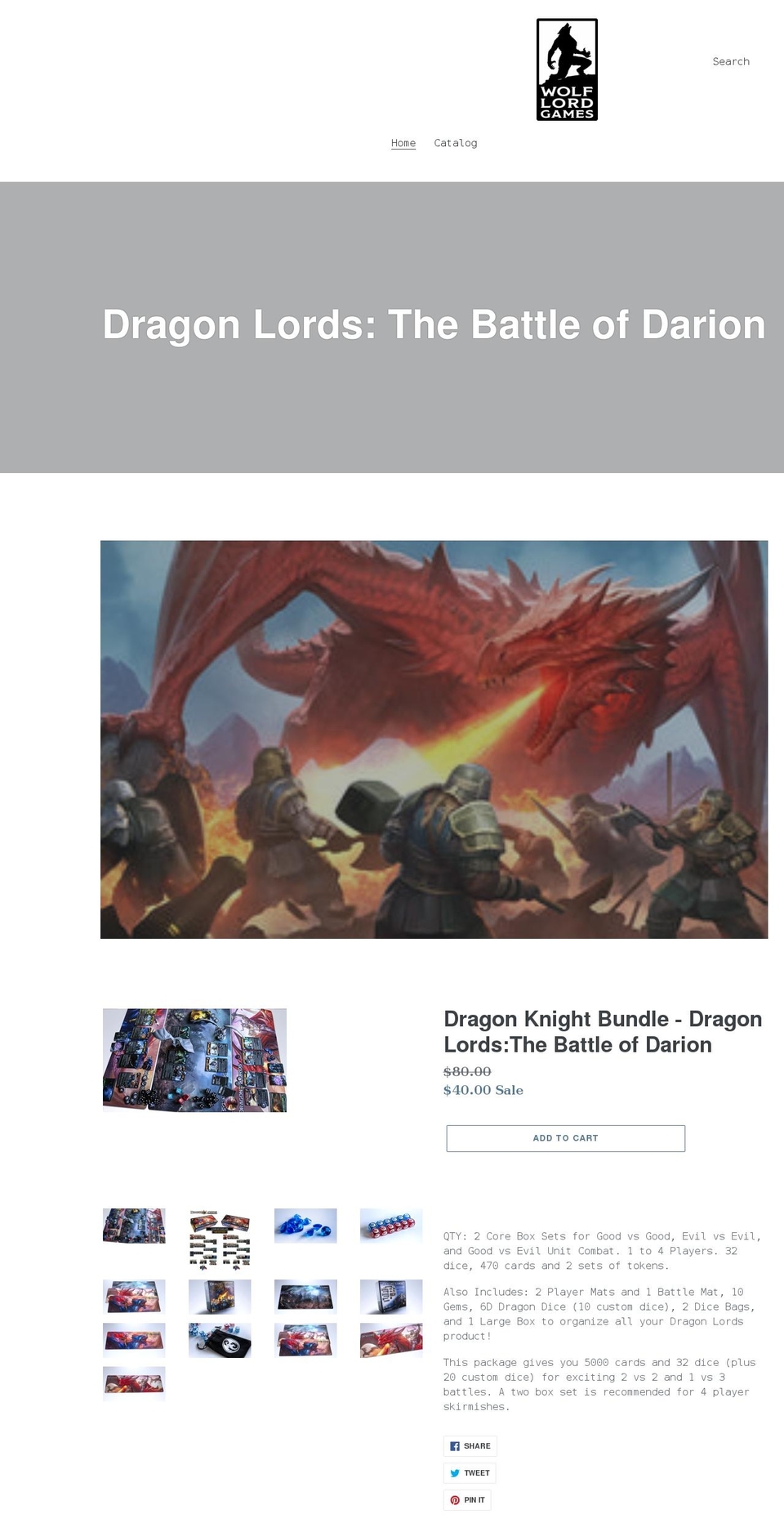 dragon-lords-the-battle-of-darion.myshopify.com shopify website screenshot