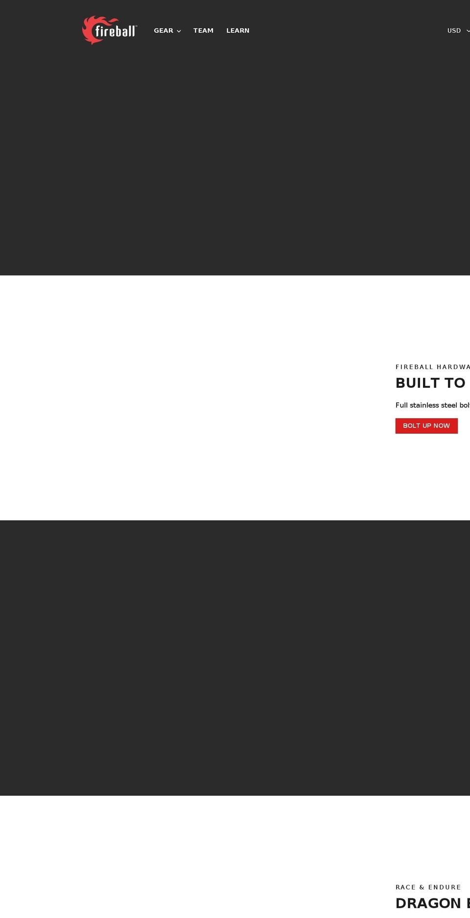 dragonbearings.com — Shopify storefront screenshot