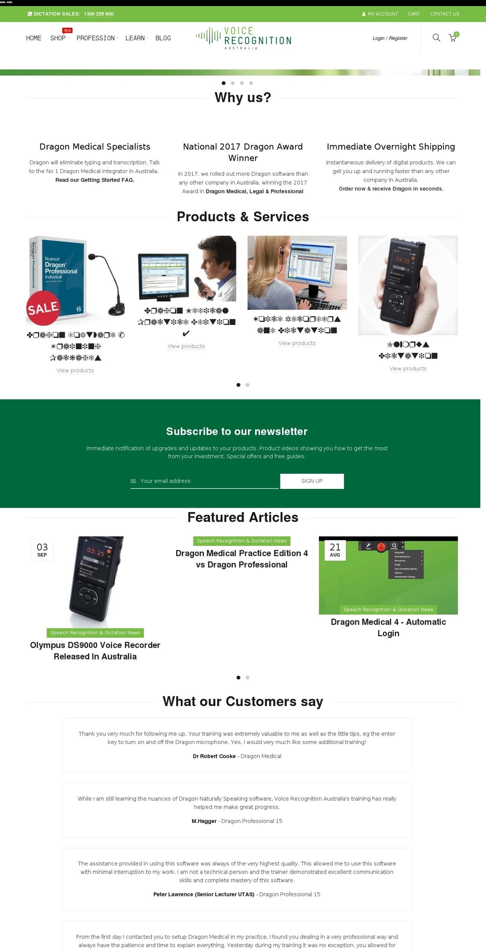 EOFY MAY 2018 Shopify theme site example dragondictate.com.au