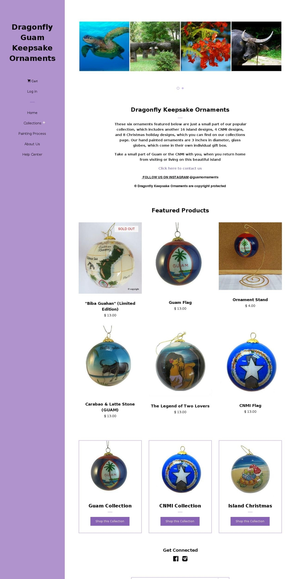 dragonflyguam.com shopify website screenshot