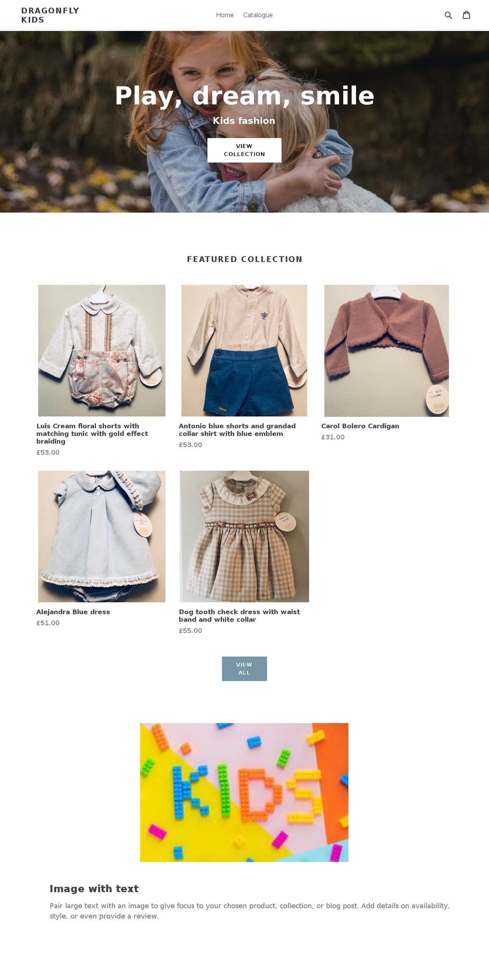 dragonflykid.com — Shopify storefront screenshot