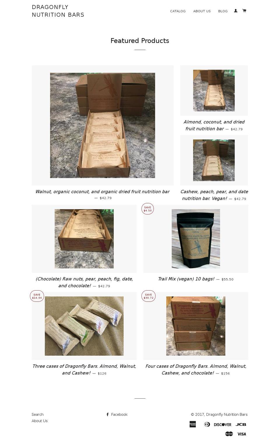 dragonflynutrition.com shopify website screenshot