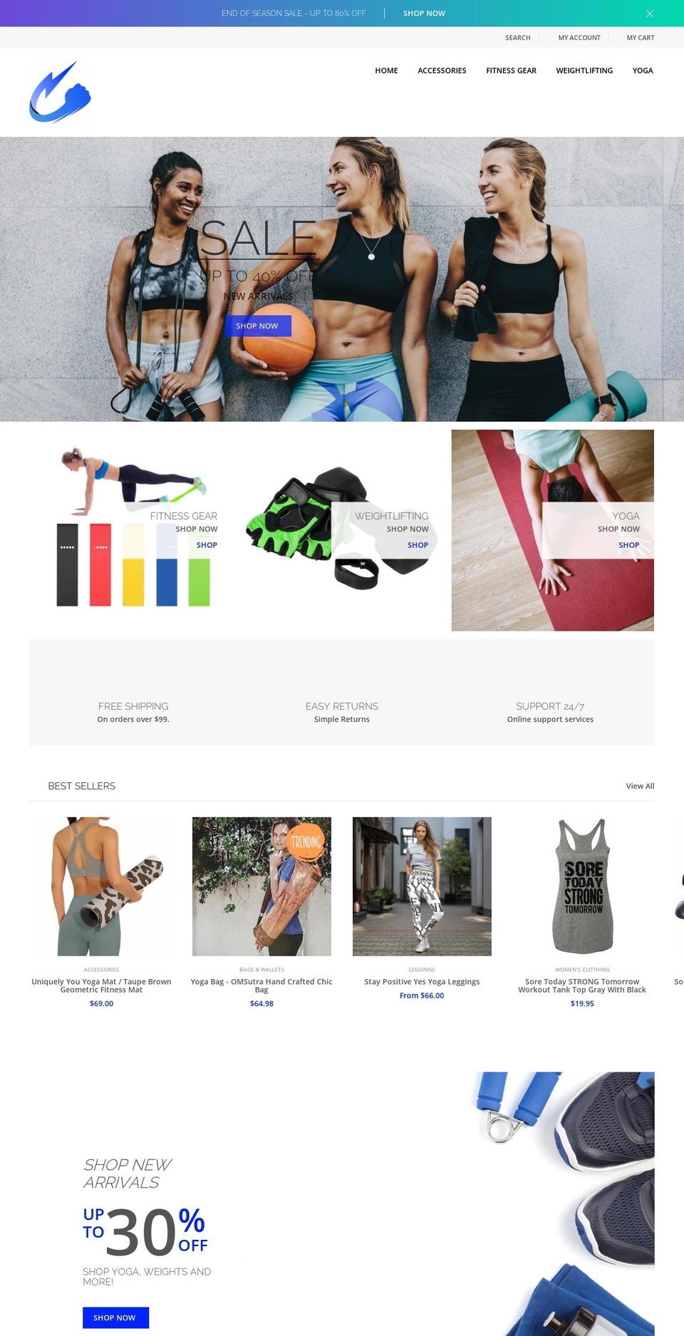 Fitness premier theme Shopify theme site example dragonsfitness.org