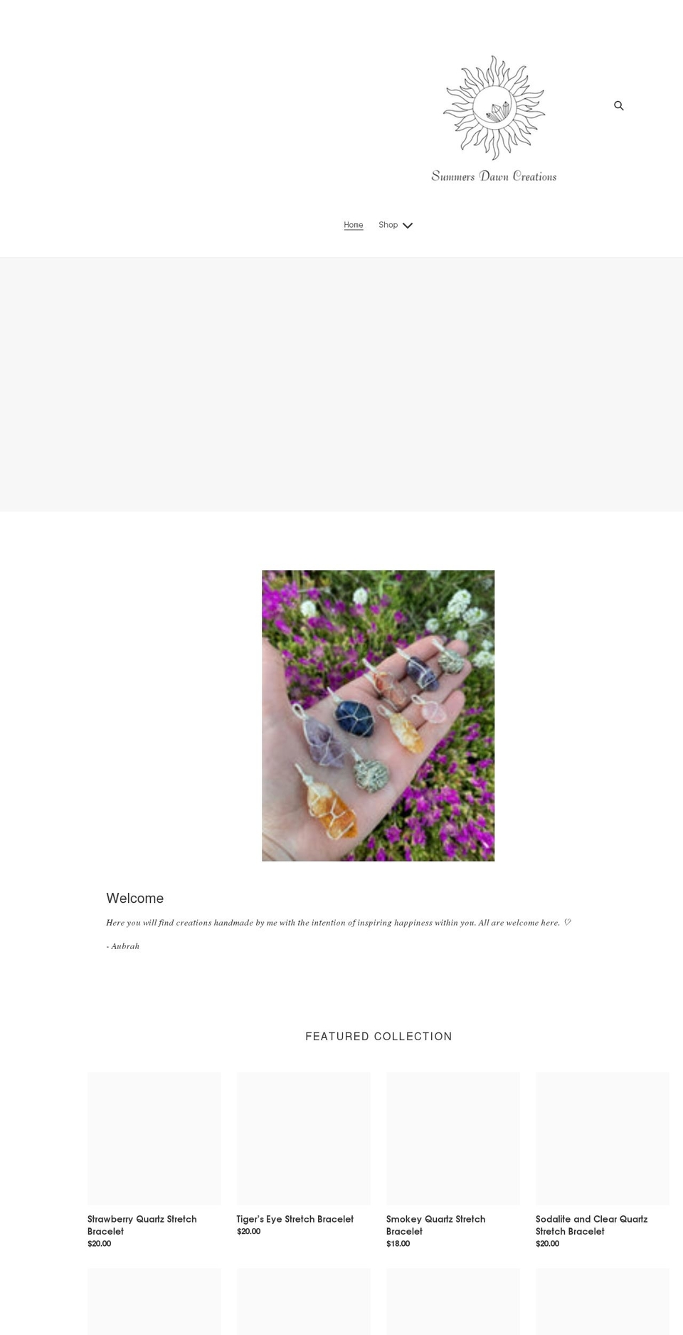 dragontreasuresshop.com shopify website screenshot