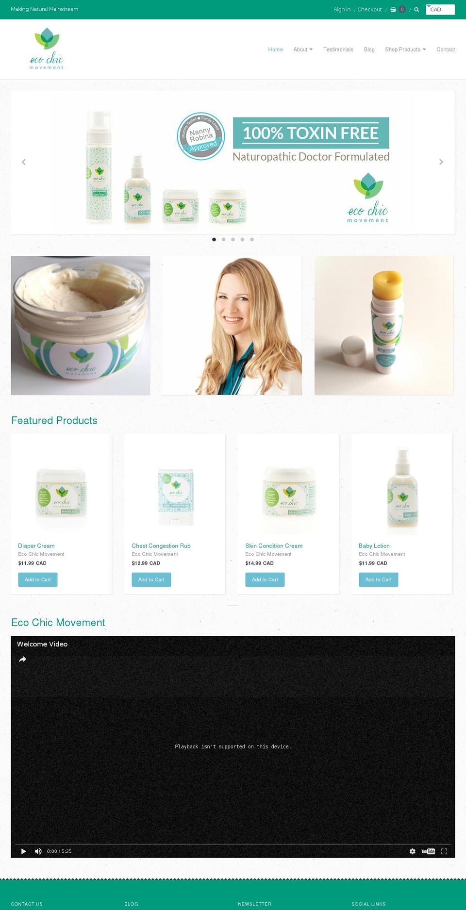 dralexisreid.com shopify website screenshot