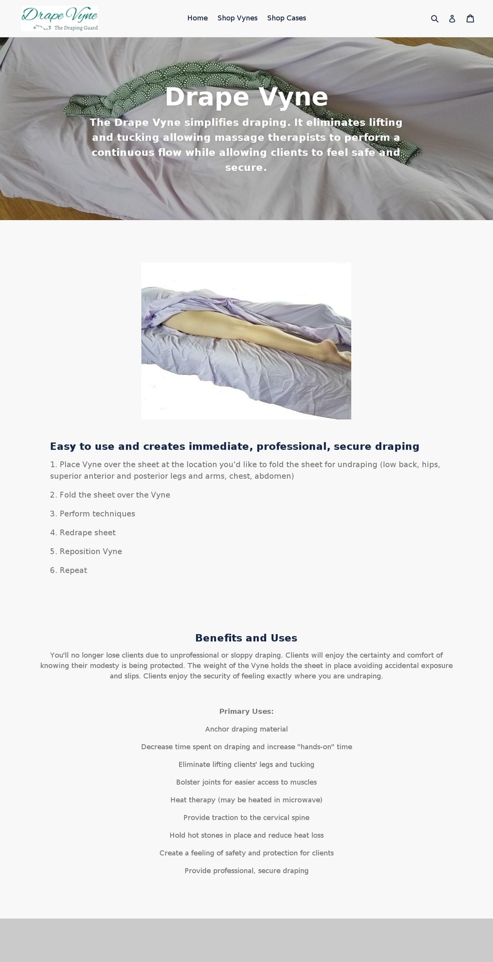 drapevyne.com — Shopify storefront screenshot