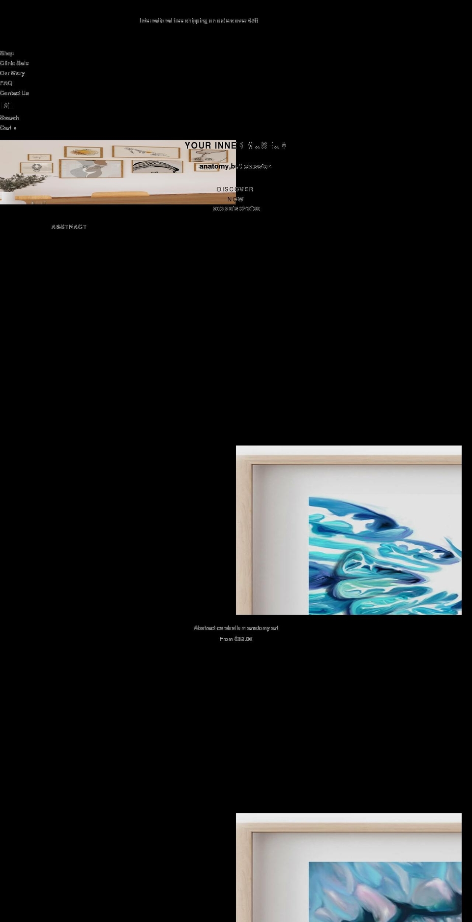 drartwork.com shopify website screenshot